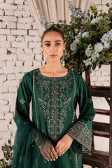 Orion 3Pc - Embroidered Lawn Dress