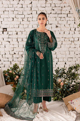 Orion 3Pc - Embroidered Lawn Dress