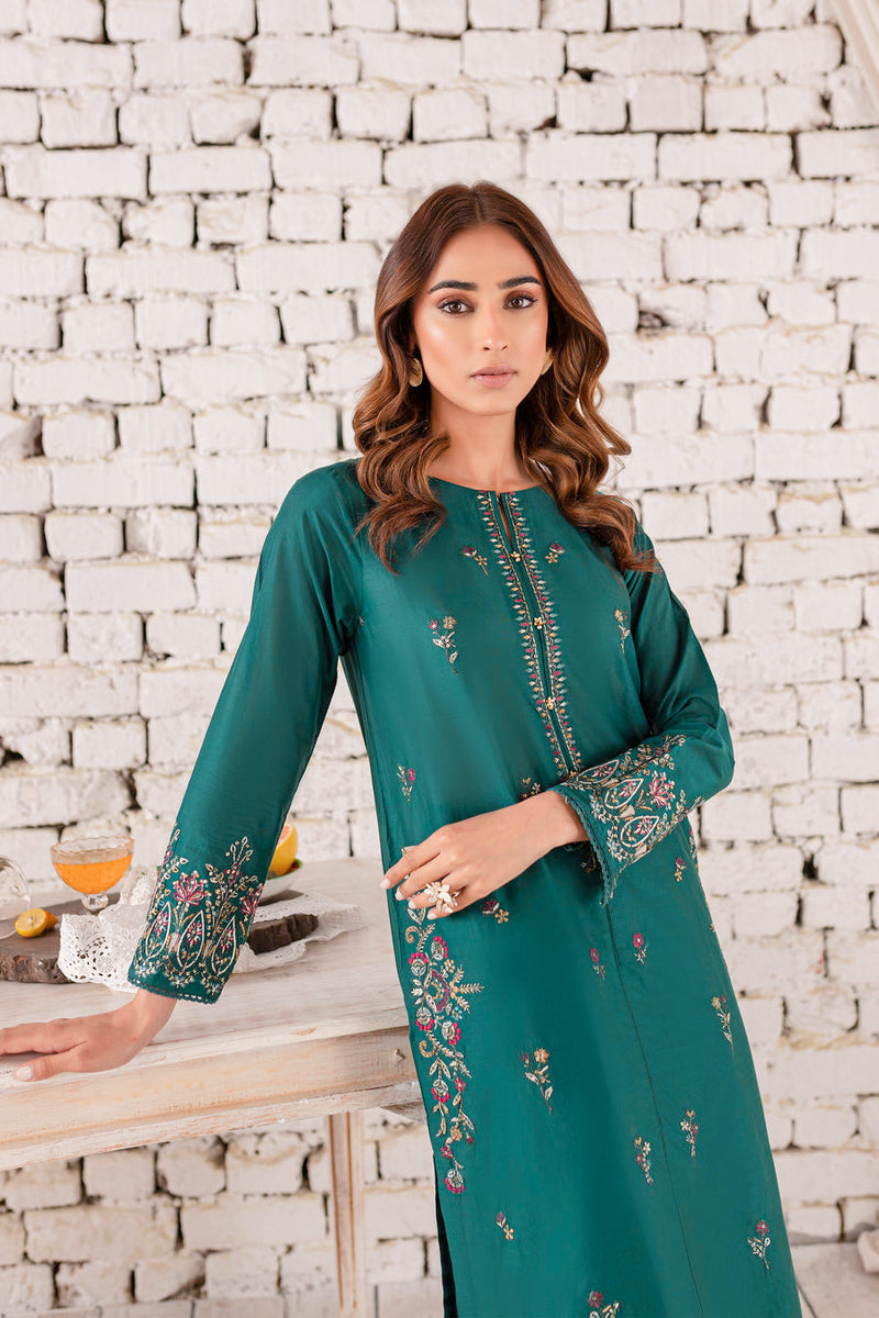 Eyana 2Pc - Embroidered Lawn Dress