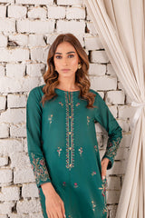 Eyana 2Pc - Embroidered Lawn Dress