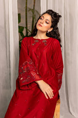 BEST SELLING 2PC AFEEFA EMBROIDERED SUIT